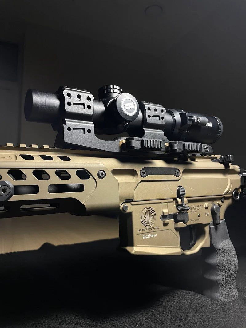 Montură în consolă pentru lunetă de 30mm | Bază QD Ergo Picatinny 