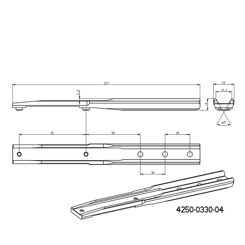 Adaptor pentru InfiRay Geni GL 35L, GH 50R | Bază Blaser 