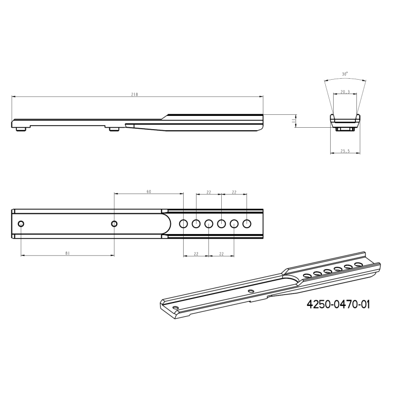 Adaptor pentru Pixfra Chiron PFI-C450 | Baza Blaser 