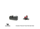 CZ P-09 NOCTURNE sport dispozitive de ochire cu fibre optice 