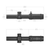 Vector Optics Forester 1-5x24SFP GenII lunetă 