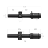 Vector Optics Forester 1-8x24 SFP lunetă 