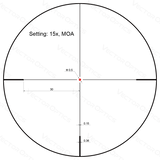 Vector Optics Forester 3-15x50SFP lunetă 