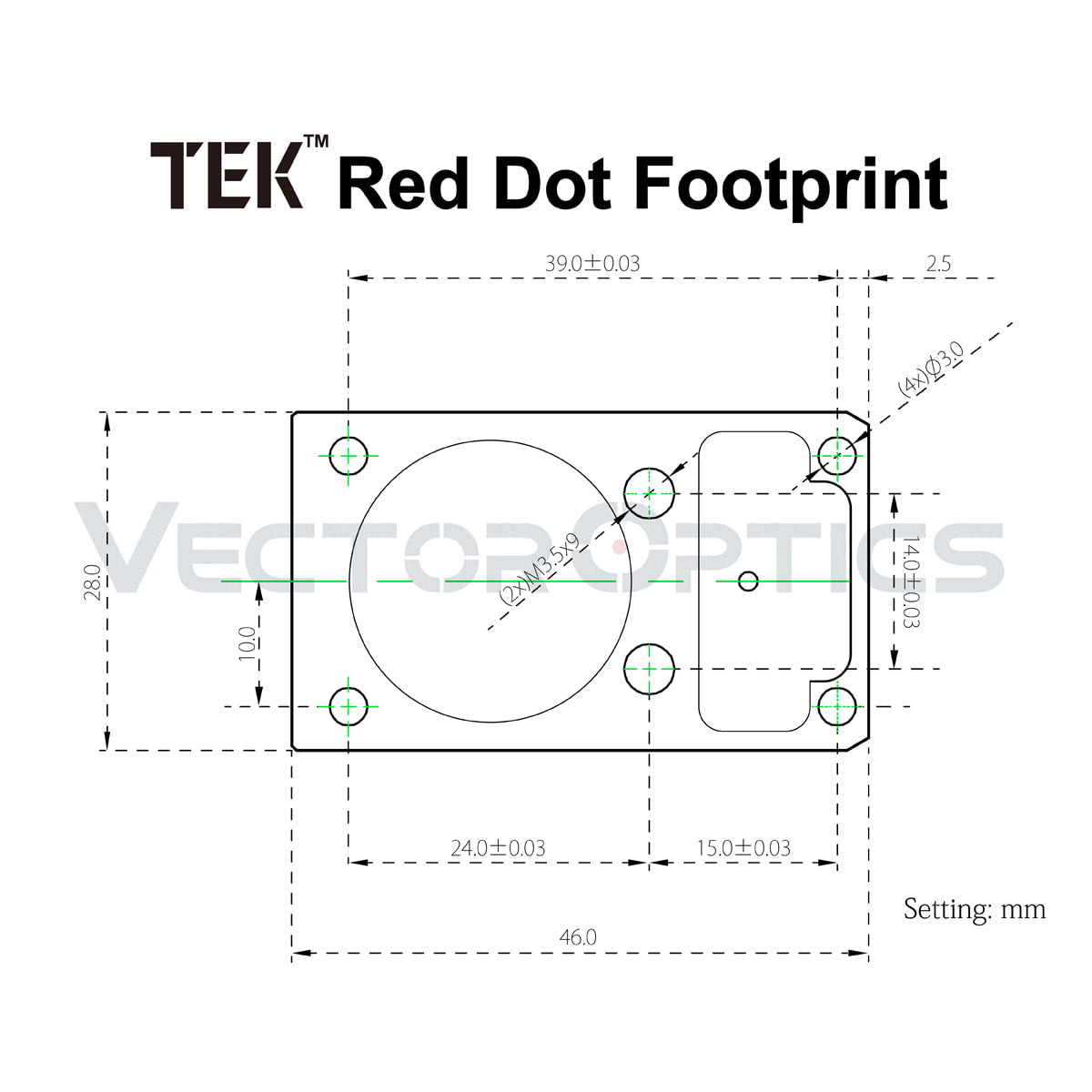 Vector Optics Frenezia 1x17x24 red dot 