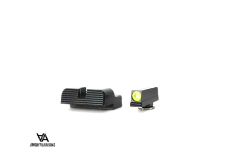 Glock [G17, G19, G26 & other] night sights with tritium