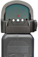Glock 17 MOS, 19 MOS, 34 MOS semi-adjustable sight set | with fiber optics type B LPA