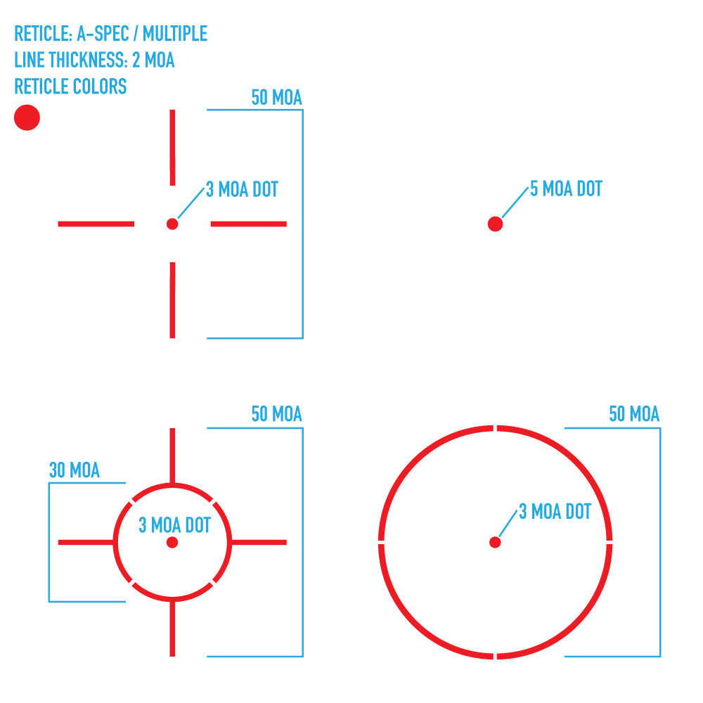 Sightmark Ultra Shot A-Spec Reflex Sight red dot 