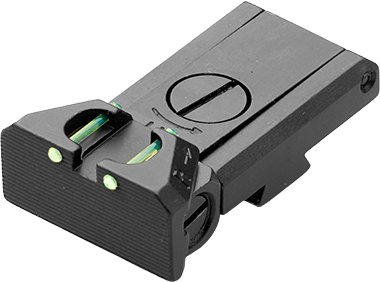 Cătare spate complet reglabilă Tanfoglio Match, Stock & Custom | cu fibre optice 