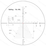 Vector Optics Veyron 3-12x44IR SFP compact lunetă 