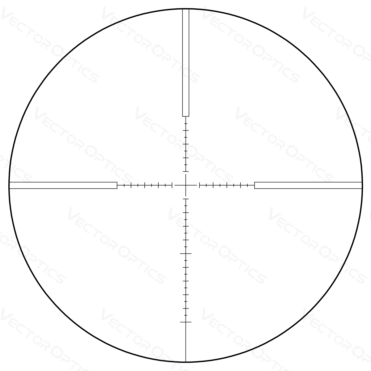 Vector Optics Veyron 3-12x44 SFP compact lunetă 