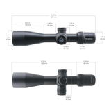 Vector Optics Veyron 4-16x44 IR Primul Plan Focal Iluminat lunetă 