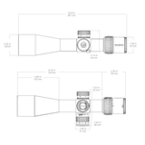 Vector Optics Veyron 4-16x44IR SFP compact lunetă 