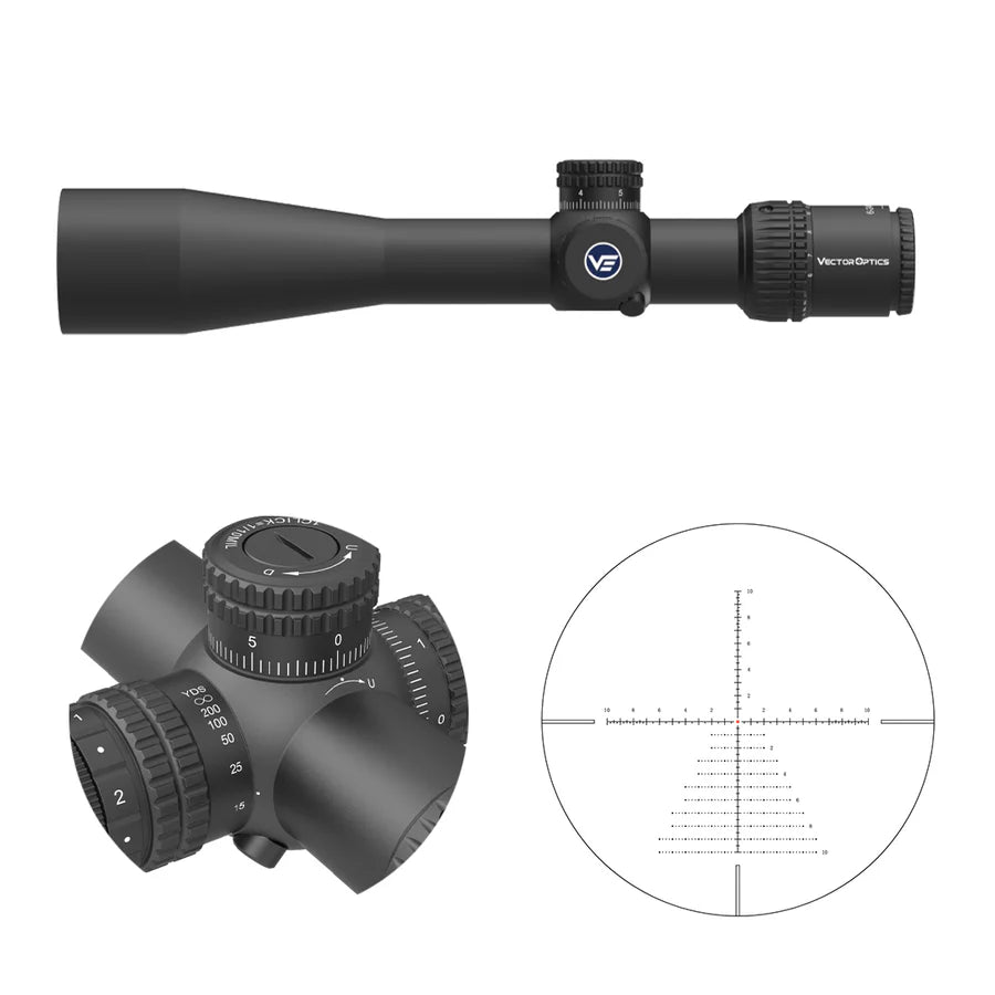 Vector Optics Veyron 6-24x44IR SFP compact lunetă 