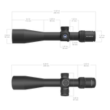 Vector Optics Veyron 6-24x44IR SFP compact lunetă 