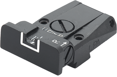Walther Q5 Match SF, Q4 SF OR cătarea spate complet reglabilă | cu linii albe 
