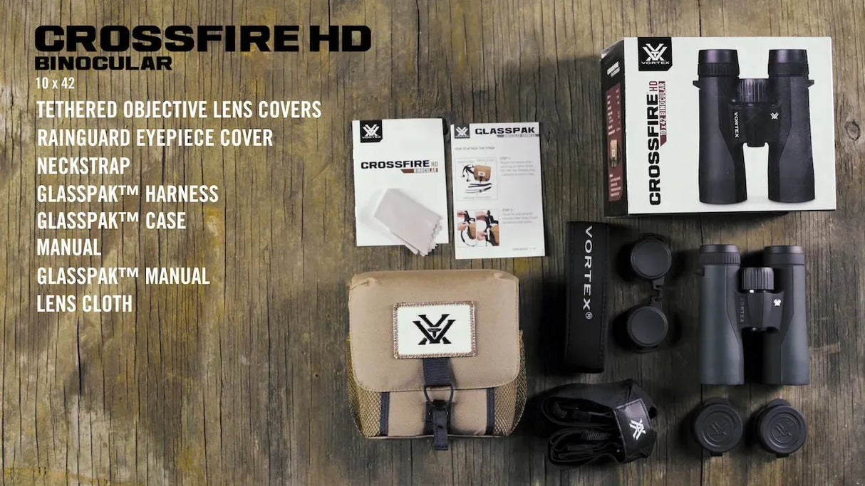 Binoclu Vortex Crossfire® HD 10x42